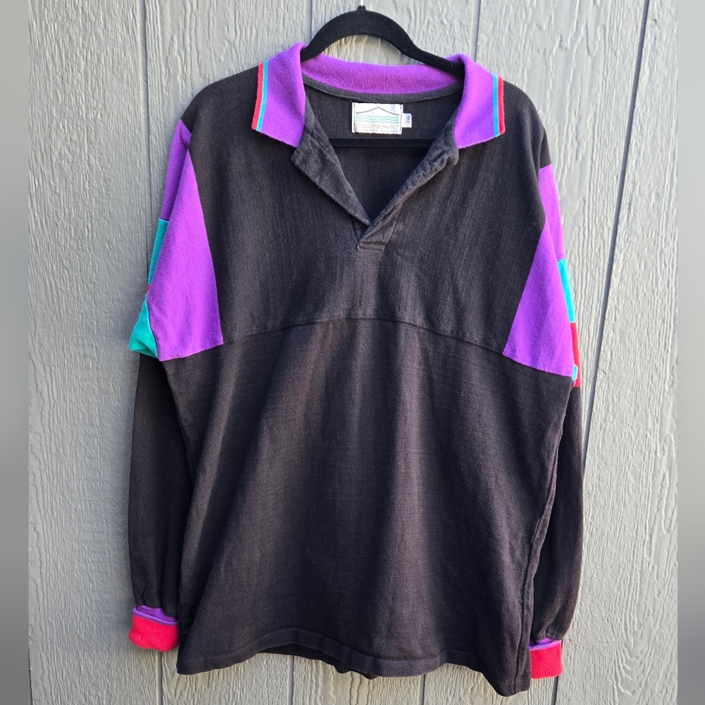 Columbia Knit Vintage 90's Sweatshirt